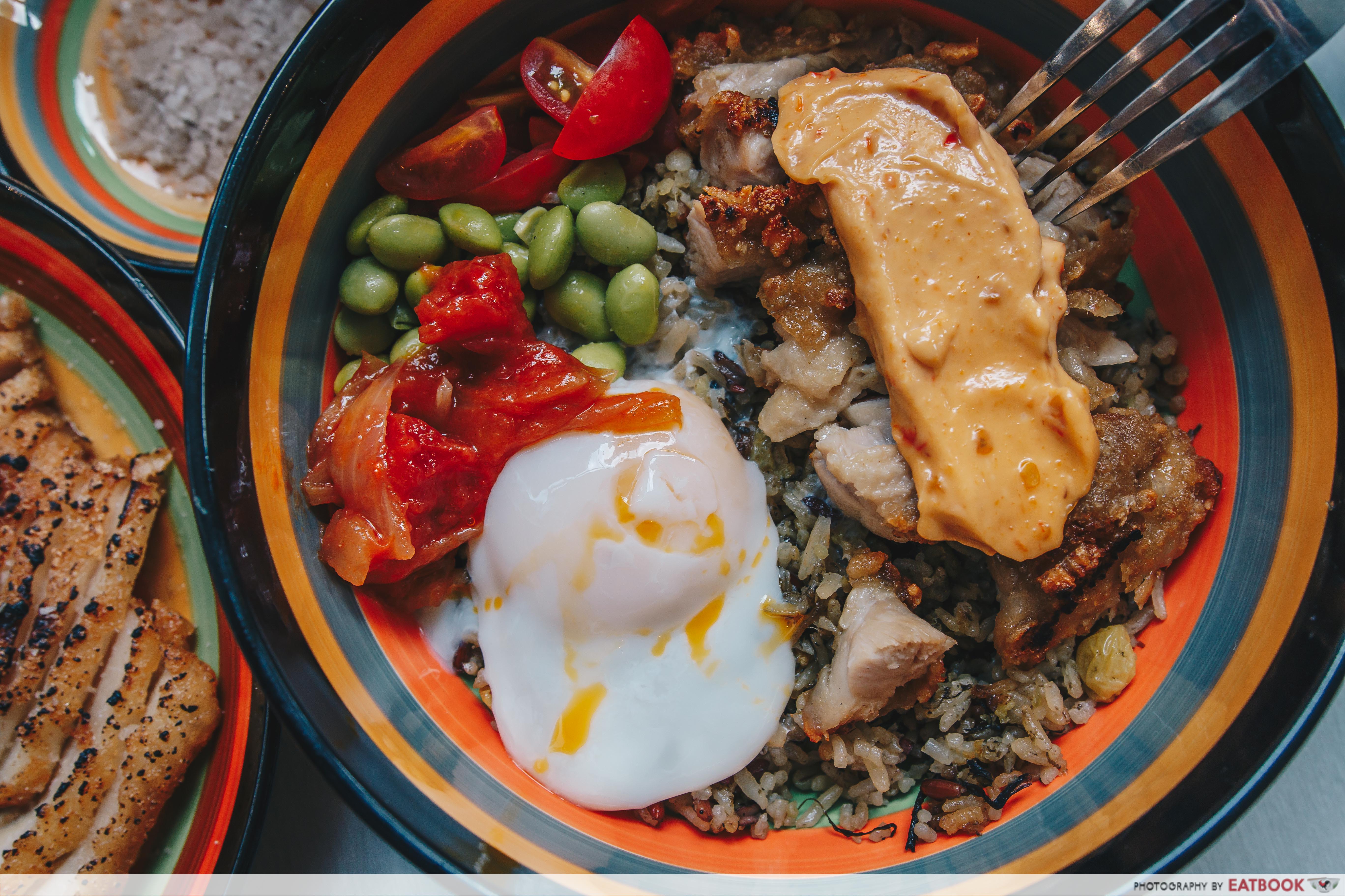 Garang Grill - Lime Leaf Chicken Rice Bowl