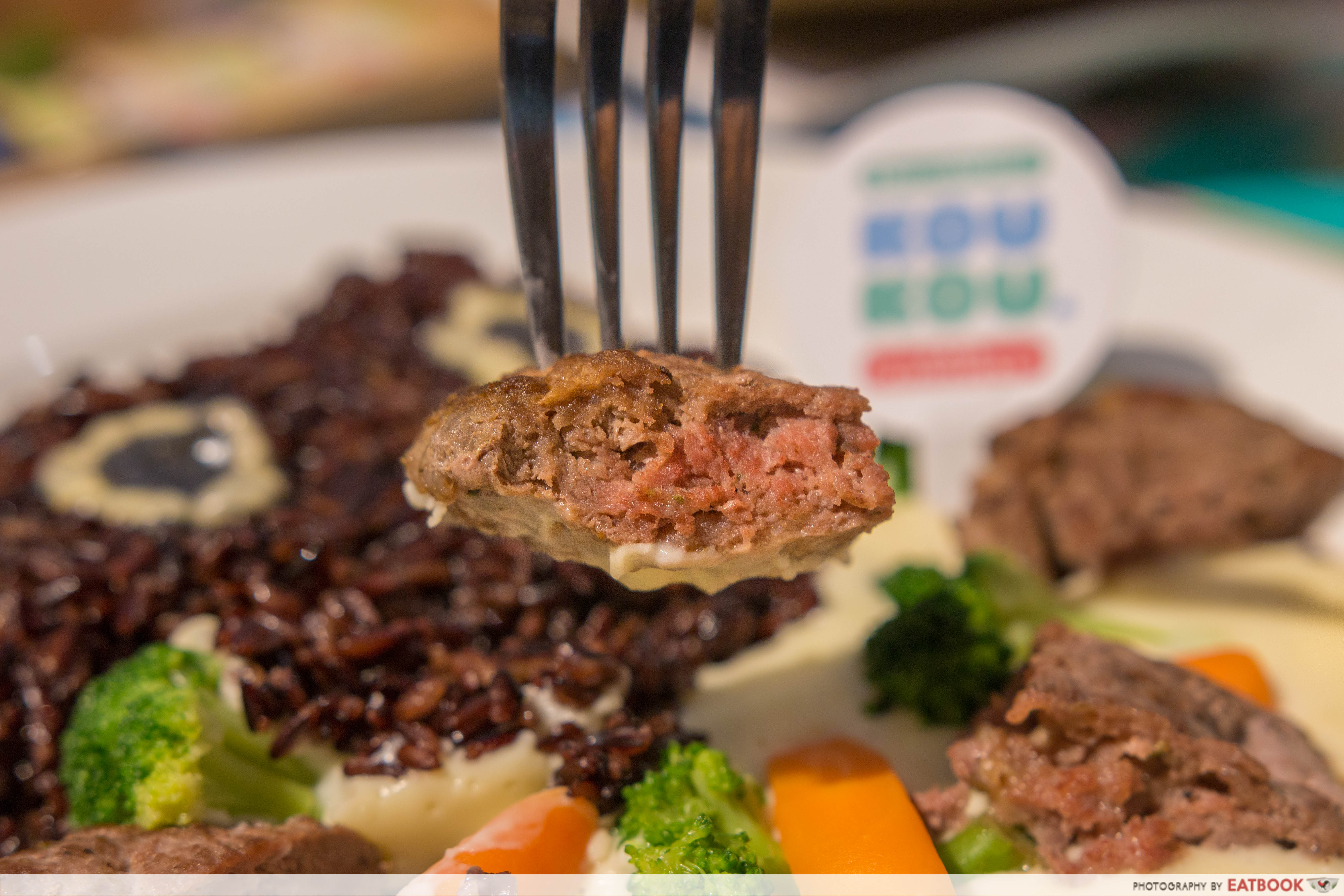 KouKou Cafe - Hamburg Steak Close Up