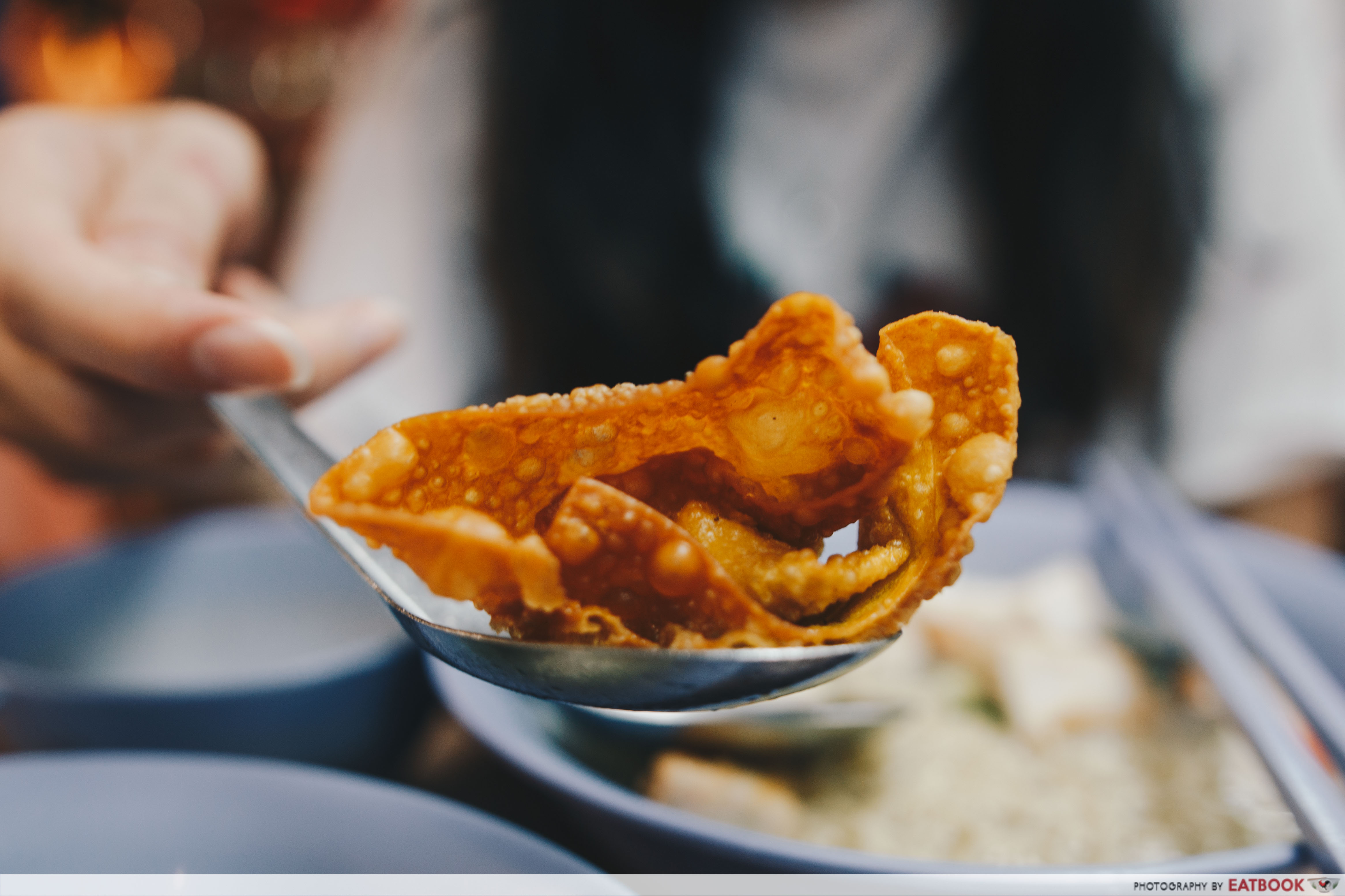 My Favourite Cafe Singapore- fried wonton