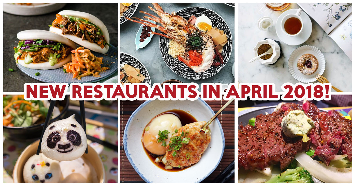 New Restaurants April 2018 - Feature Image