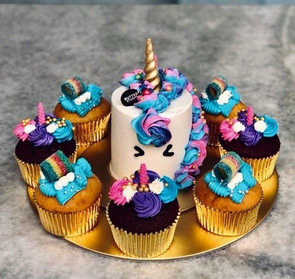 butter studio unicorn cake