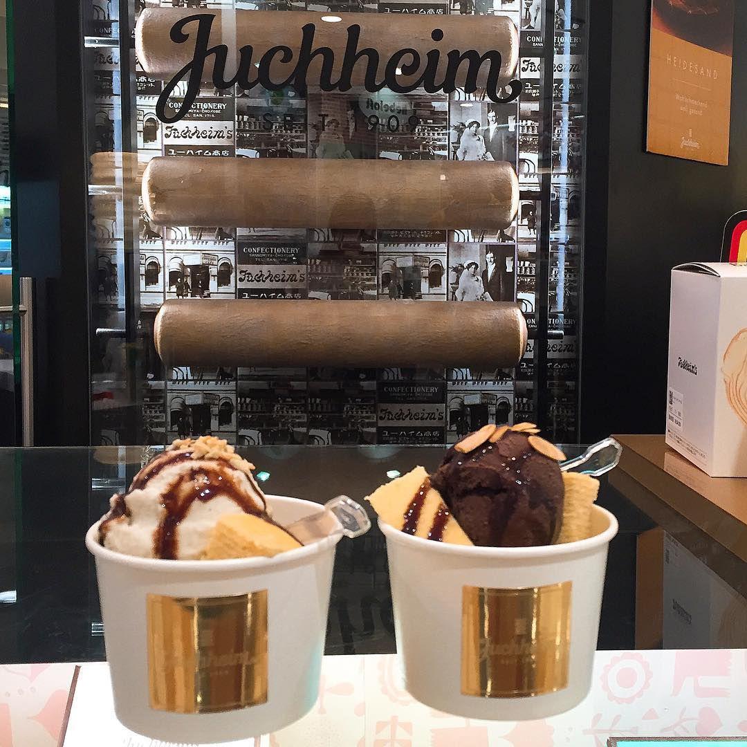 Juchheim Baumkuchen ice cream