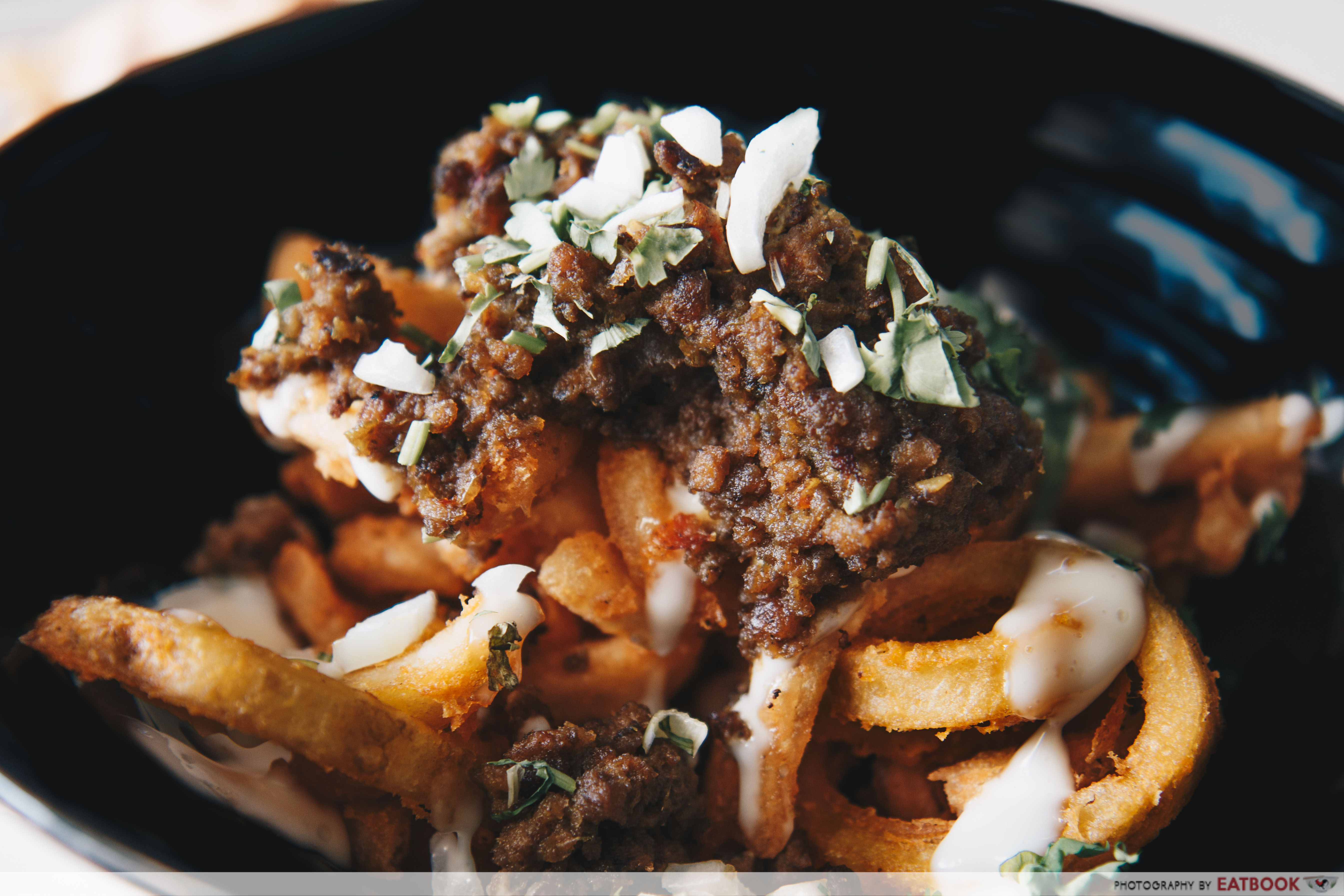 The Bread Gang - Curly Fries W Beef Rendang