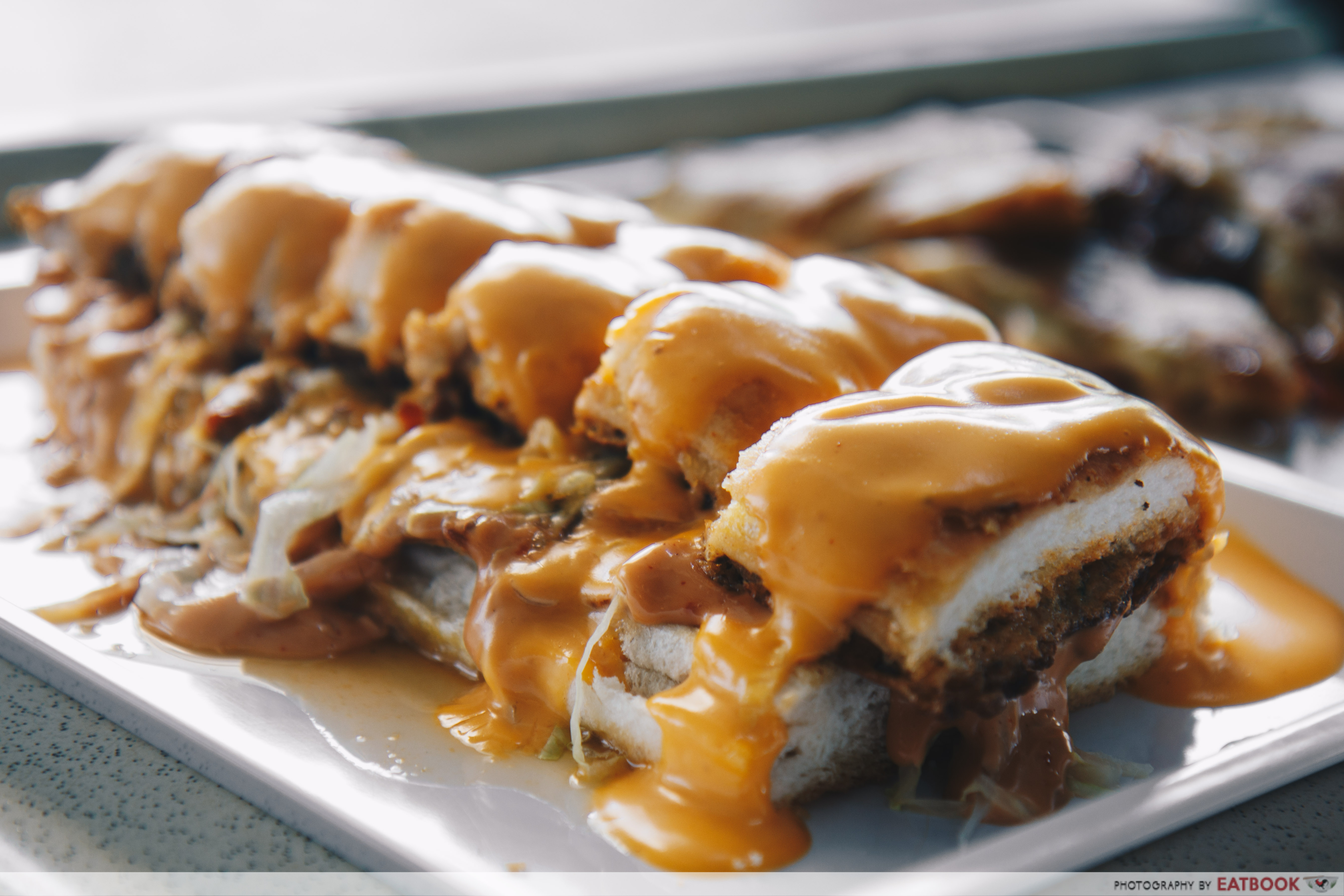 The Bread Gang - Roti John Cheeseburger Focus Shot