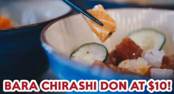 Umi Nami Review: Bara Chirashi Don At $10 And Aburi Salmon Don At $13 Nett