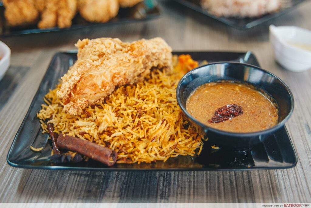 Waker Chicken X Oppa Grill - biryani