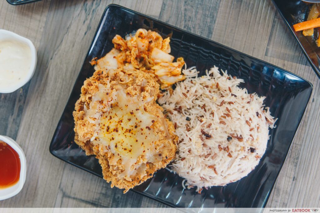 Waker Chicken X Oppa Grill - cheesy cutlet