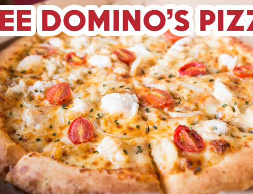 free domino's pizza chilli crab 1