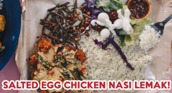 Adimann Review: Salted Egg Yolk Nasi Lemak At A Muslim-Owned Stall