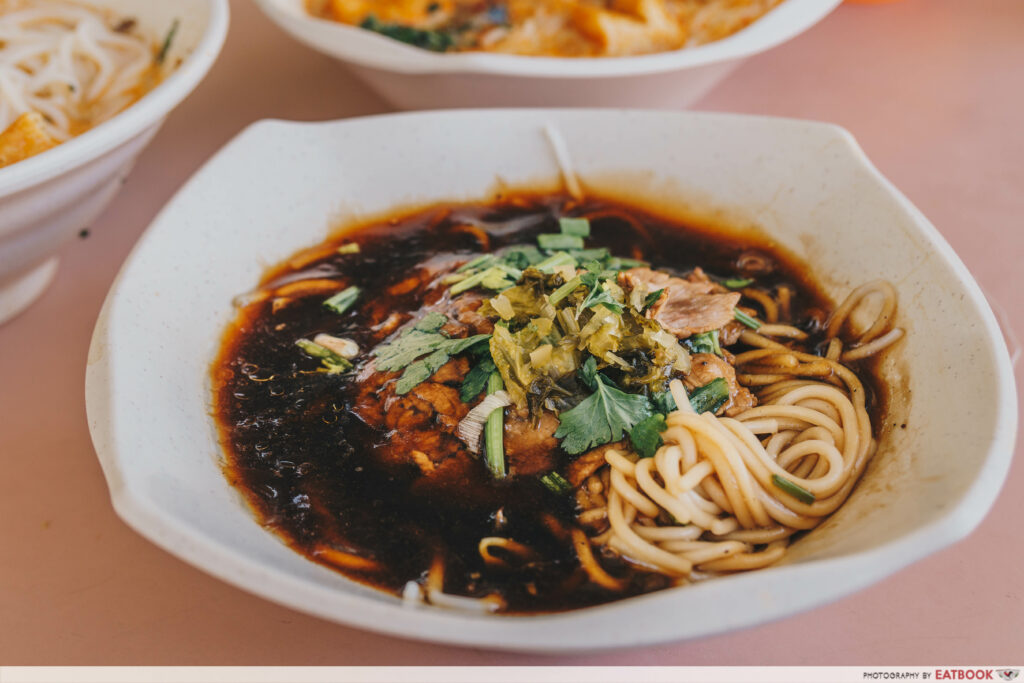 Beef Laksa - Dry Beef Noodles