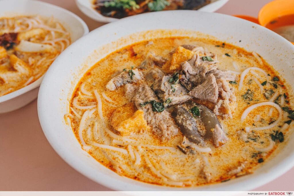 Beef Laksa - beef laksa