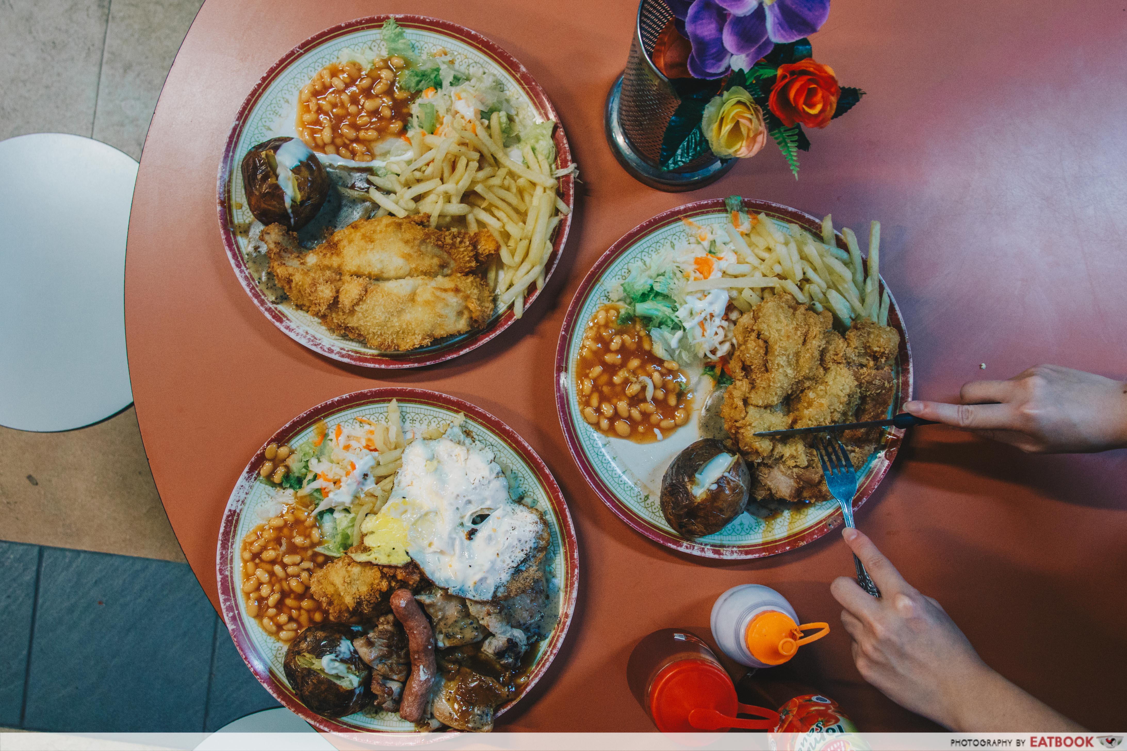 Chef Hainanese Western Food-flatlay