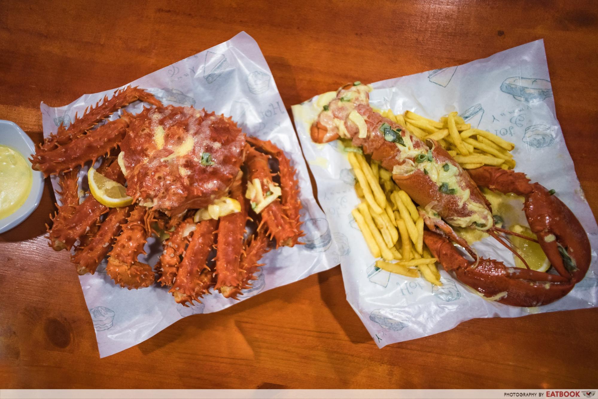 Krusty J Crab Review Alaskan Crabs And Lobsters Under S50 At Johor