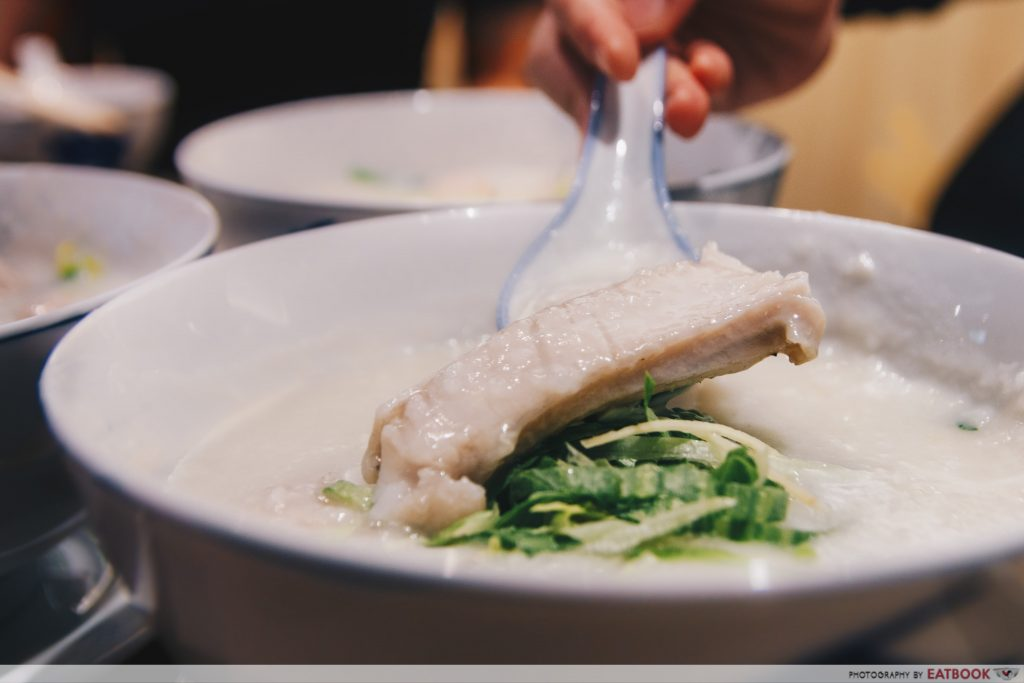 Mui Kee - Threadfin Belly congee