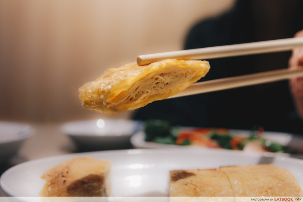 Mui kee congee fried beancurd skin