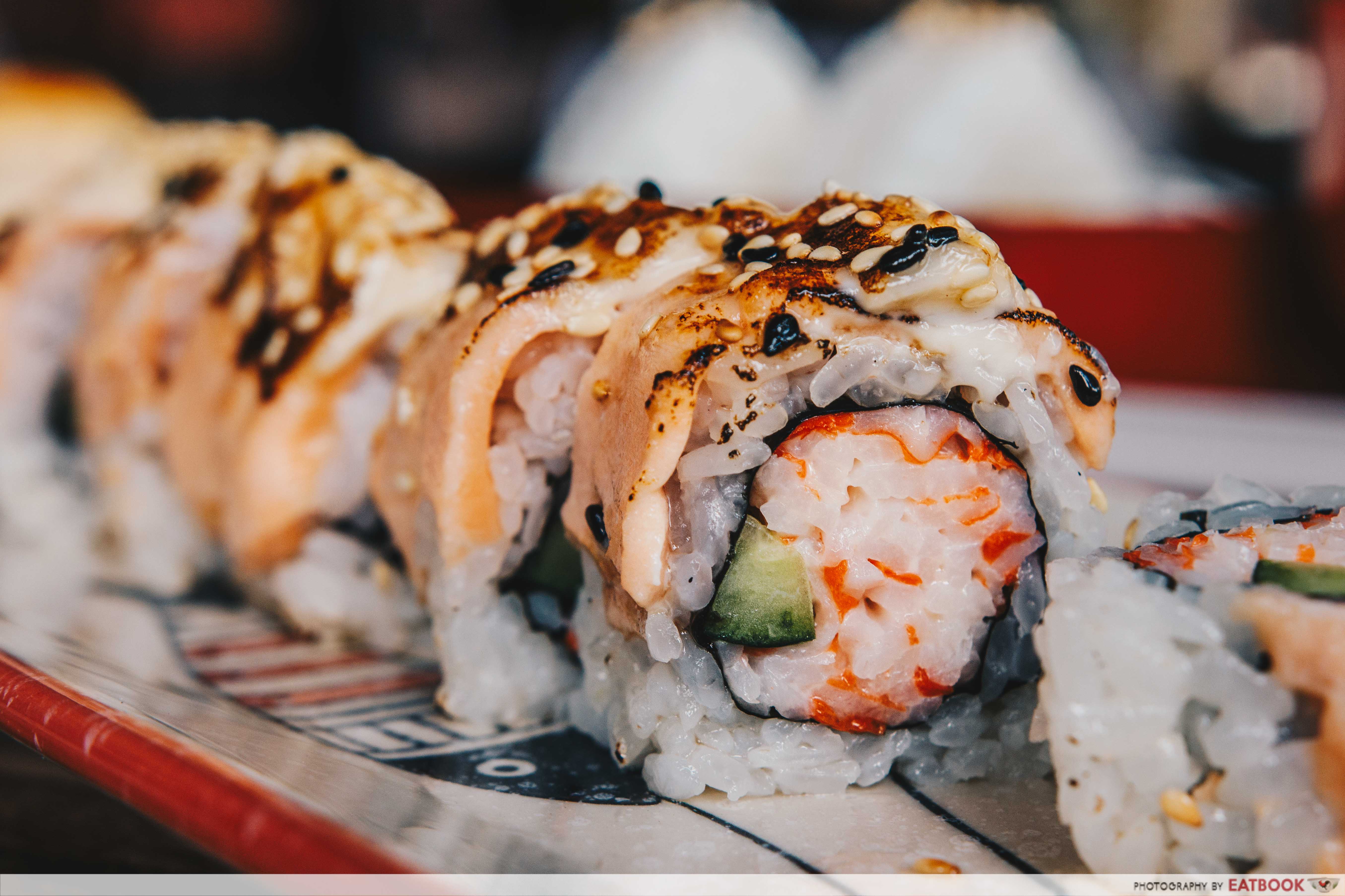 Yokozuna Stall- sushi cross section