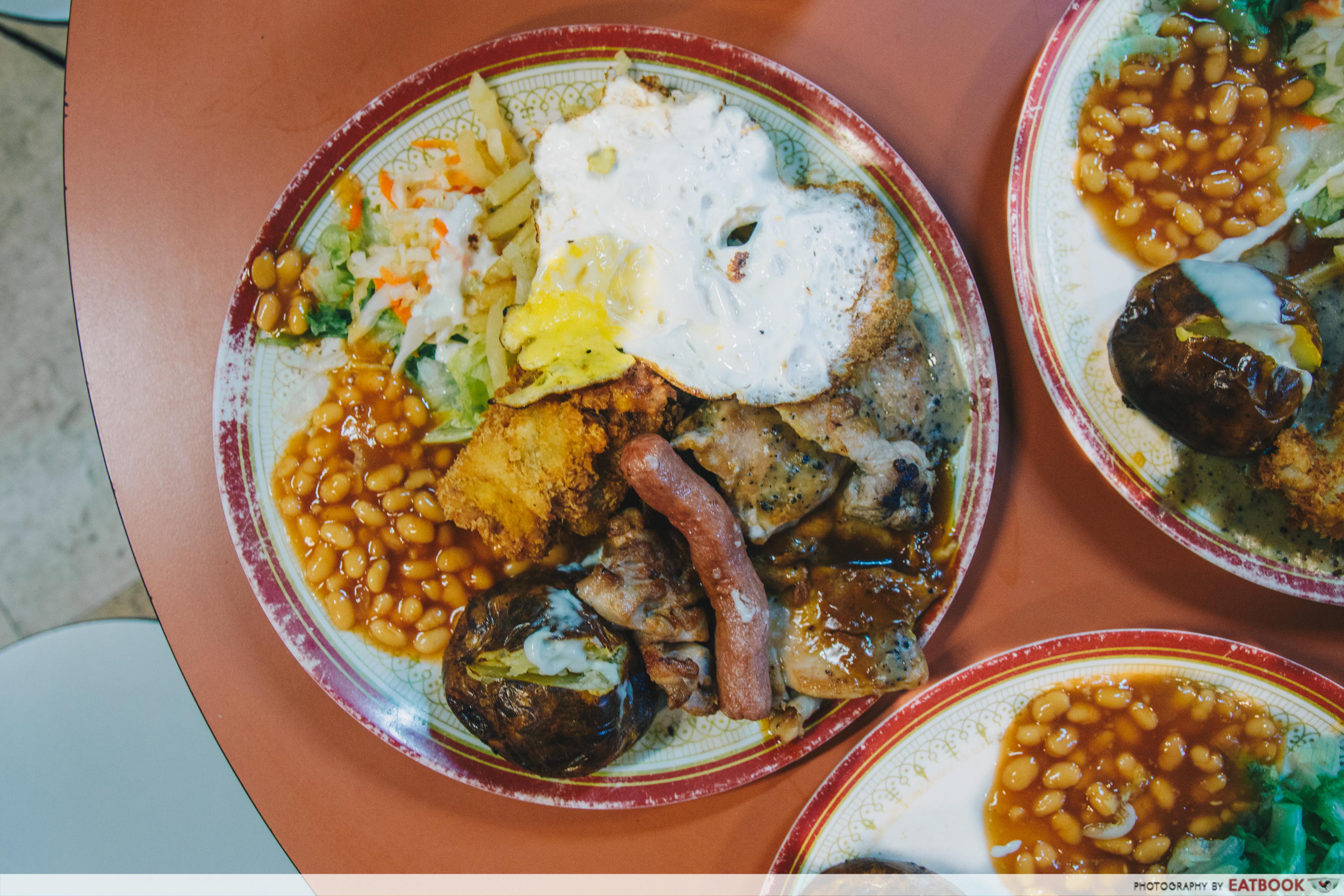 chef hainanese western food- mixed grill