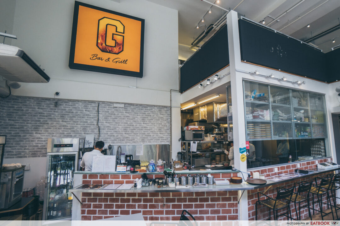 G Bar and Grill Review Charcoal Grilled Dishes Including Crispy Pork