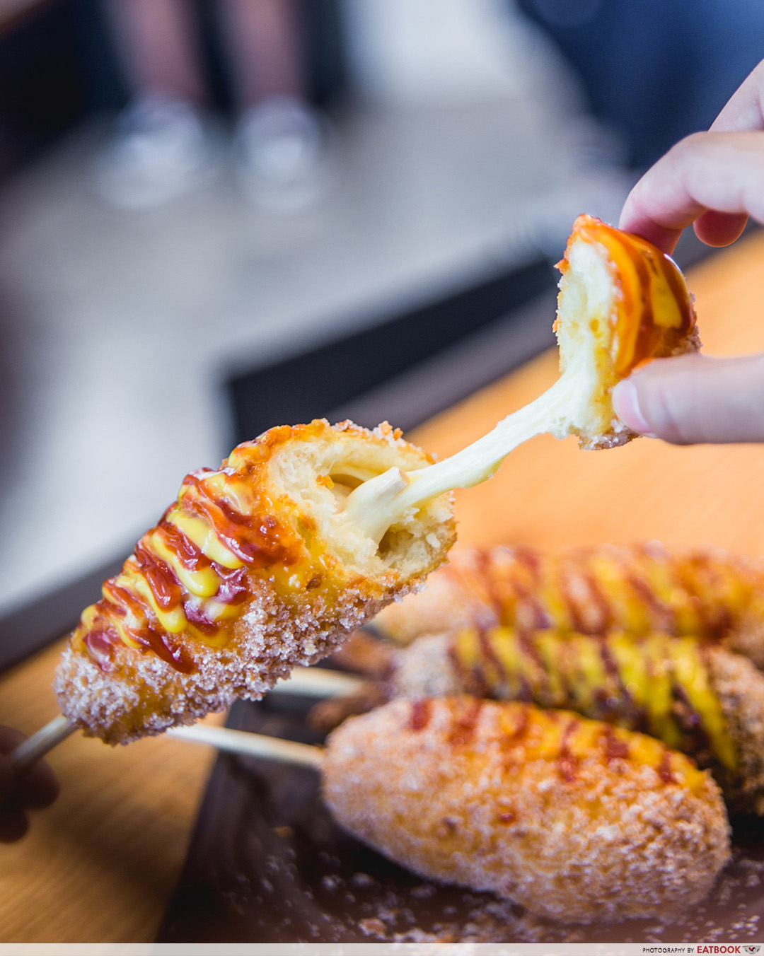 Clarke Quay Food - Gangnam Corndog