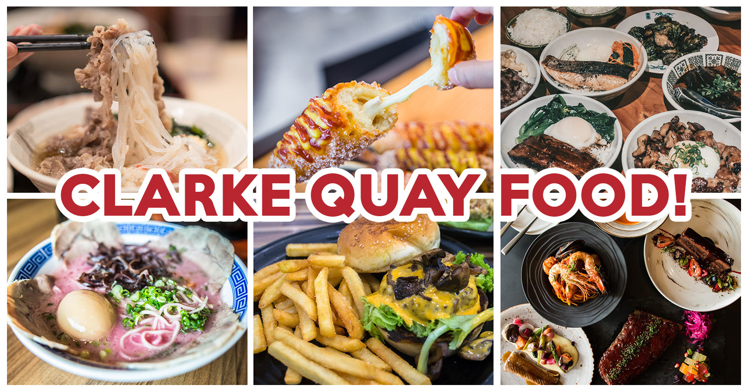 Clarke Quay Food - feature image