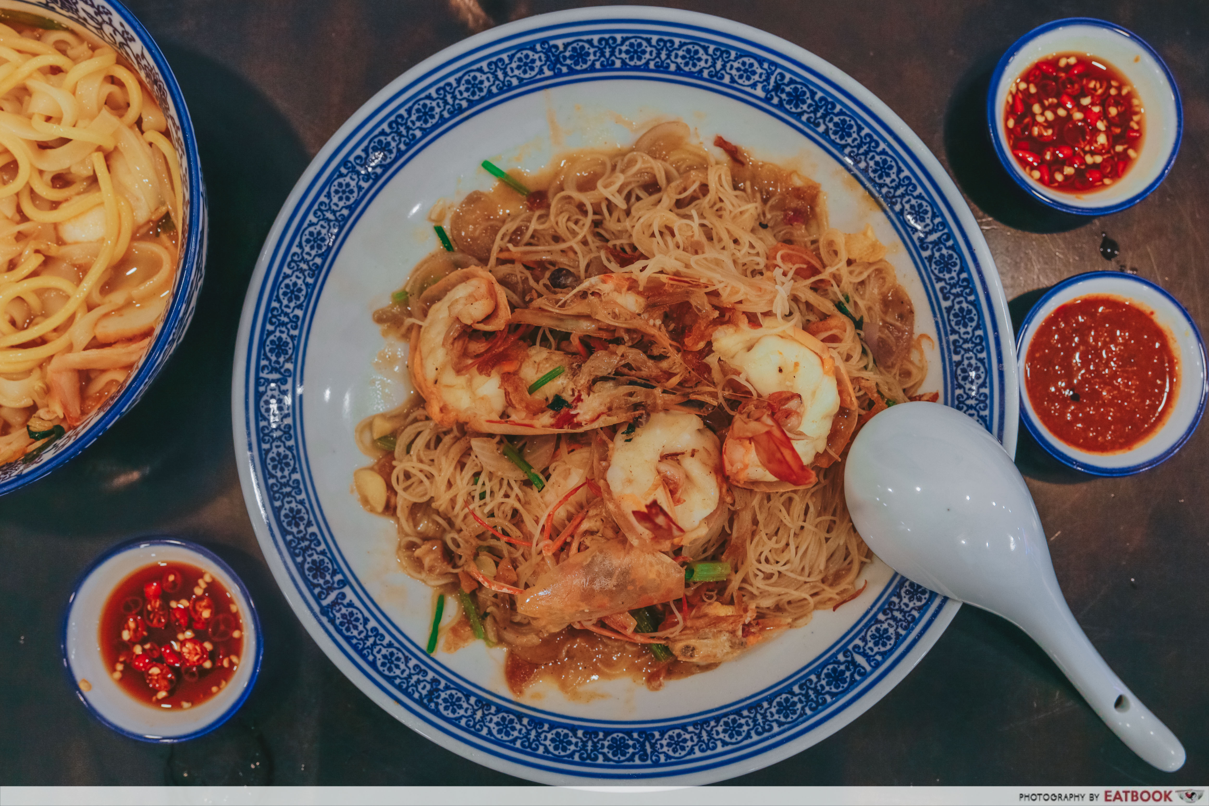 Da Shi Jia - Wok-fried Big Prawn White Bee Hoon