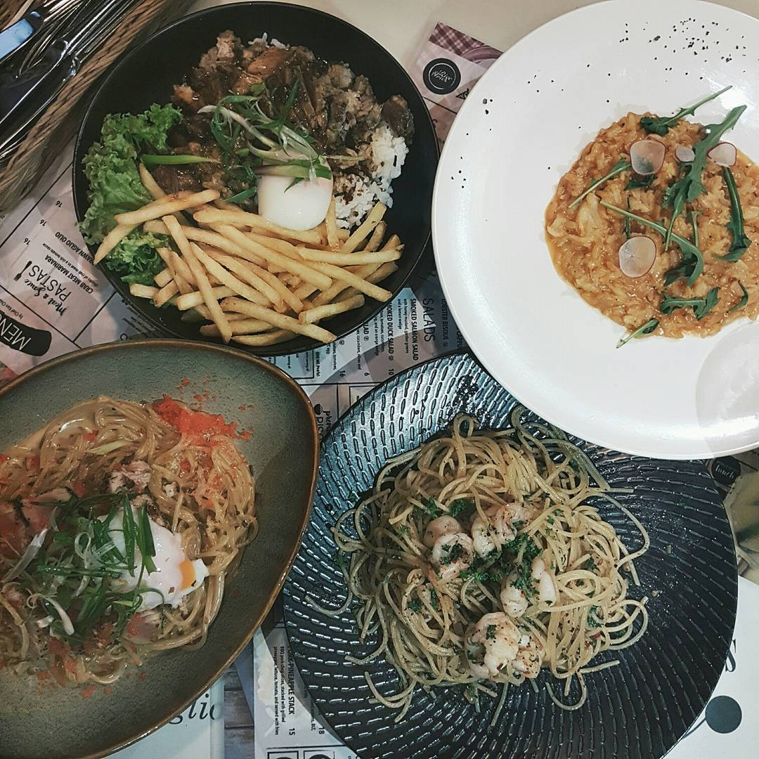 Kembangan food - Rice & Fries