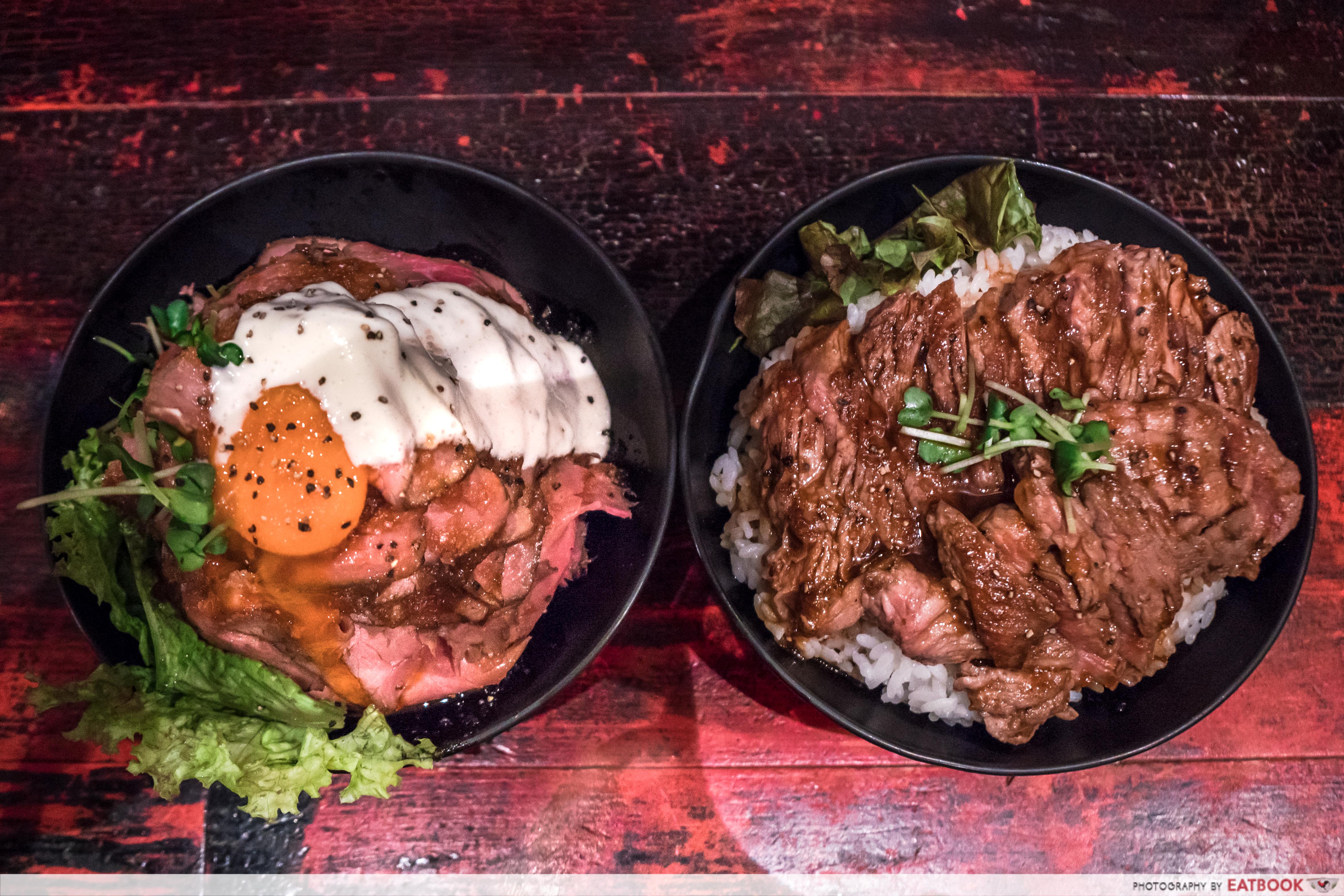 Red Rock - beef donburi