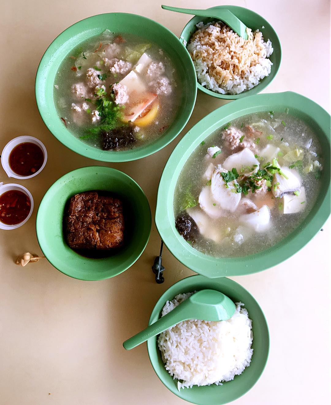 amoy street food centre- han kee fish soup