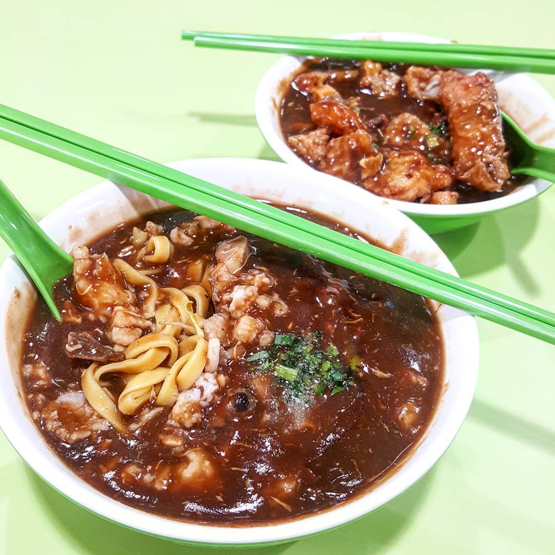 amoy street food centre yuan chun famous lor mee