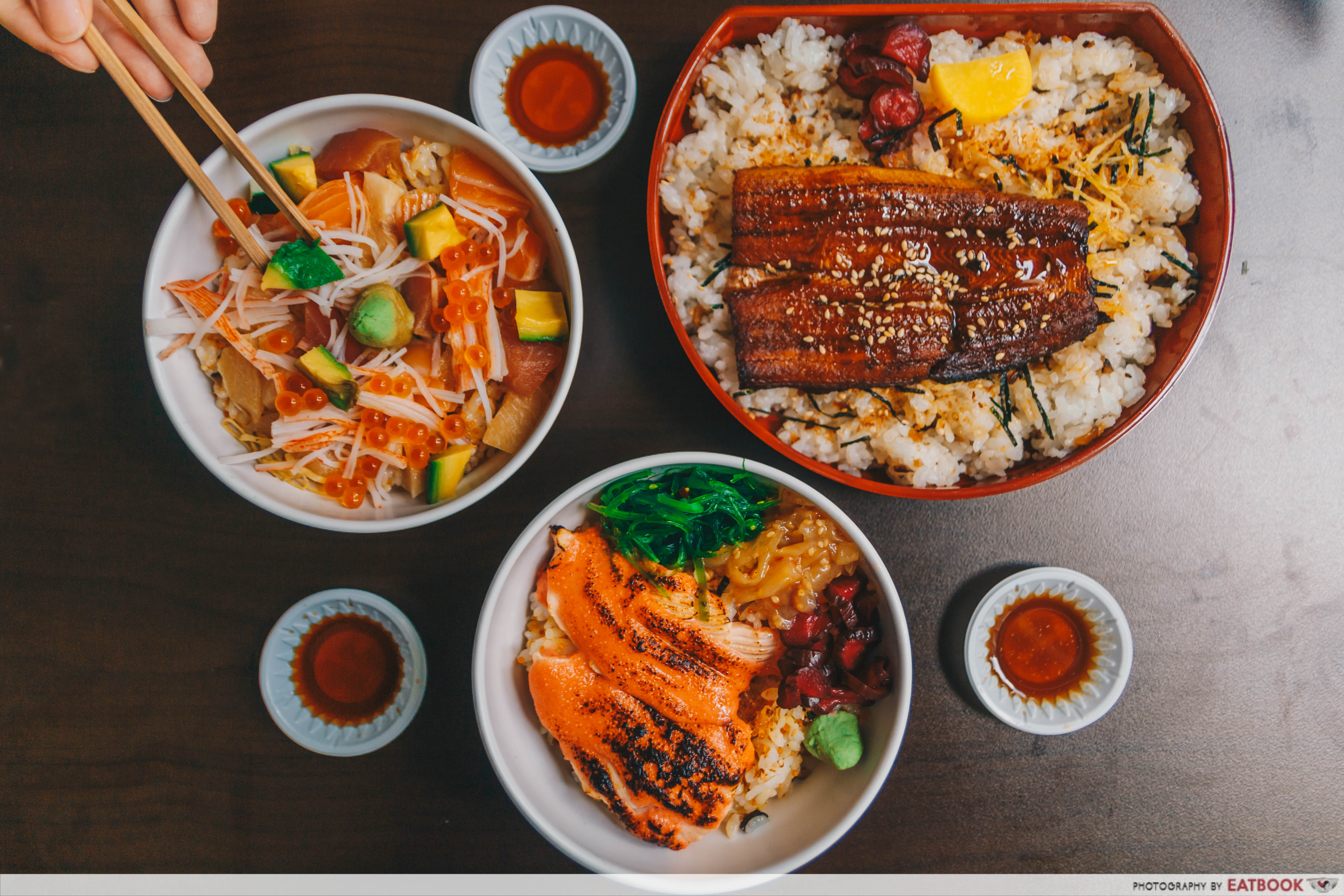 chirashi king kong -flatlay