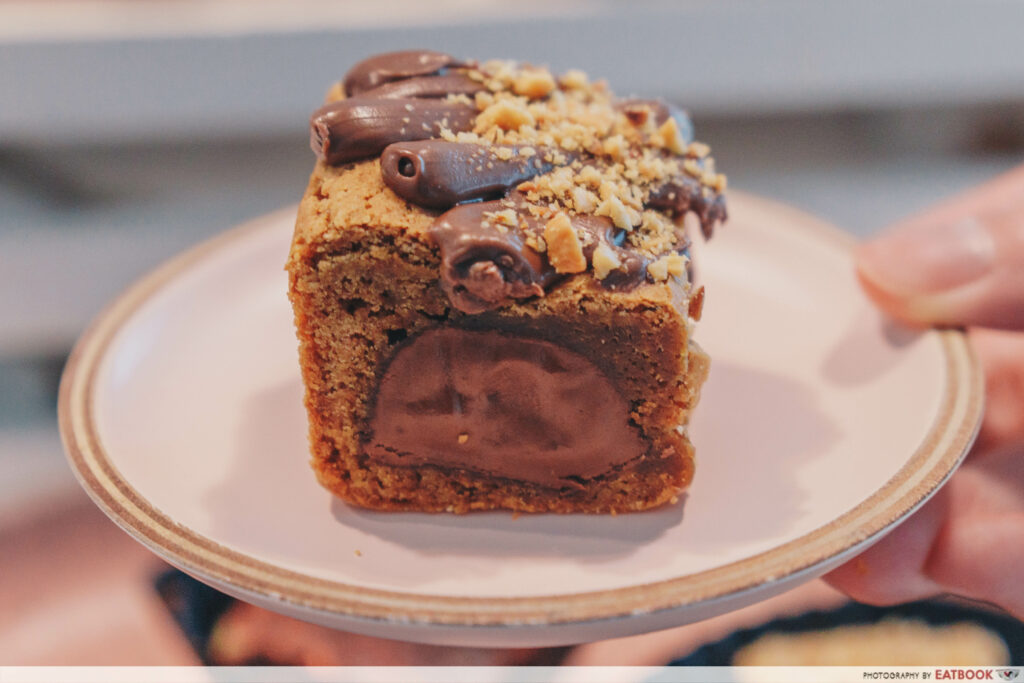 shubby sweets nutella blondies