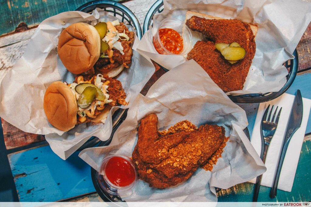 Chix Hot Chicken - Flatlay