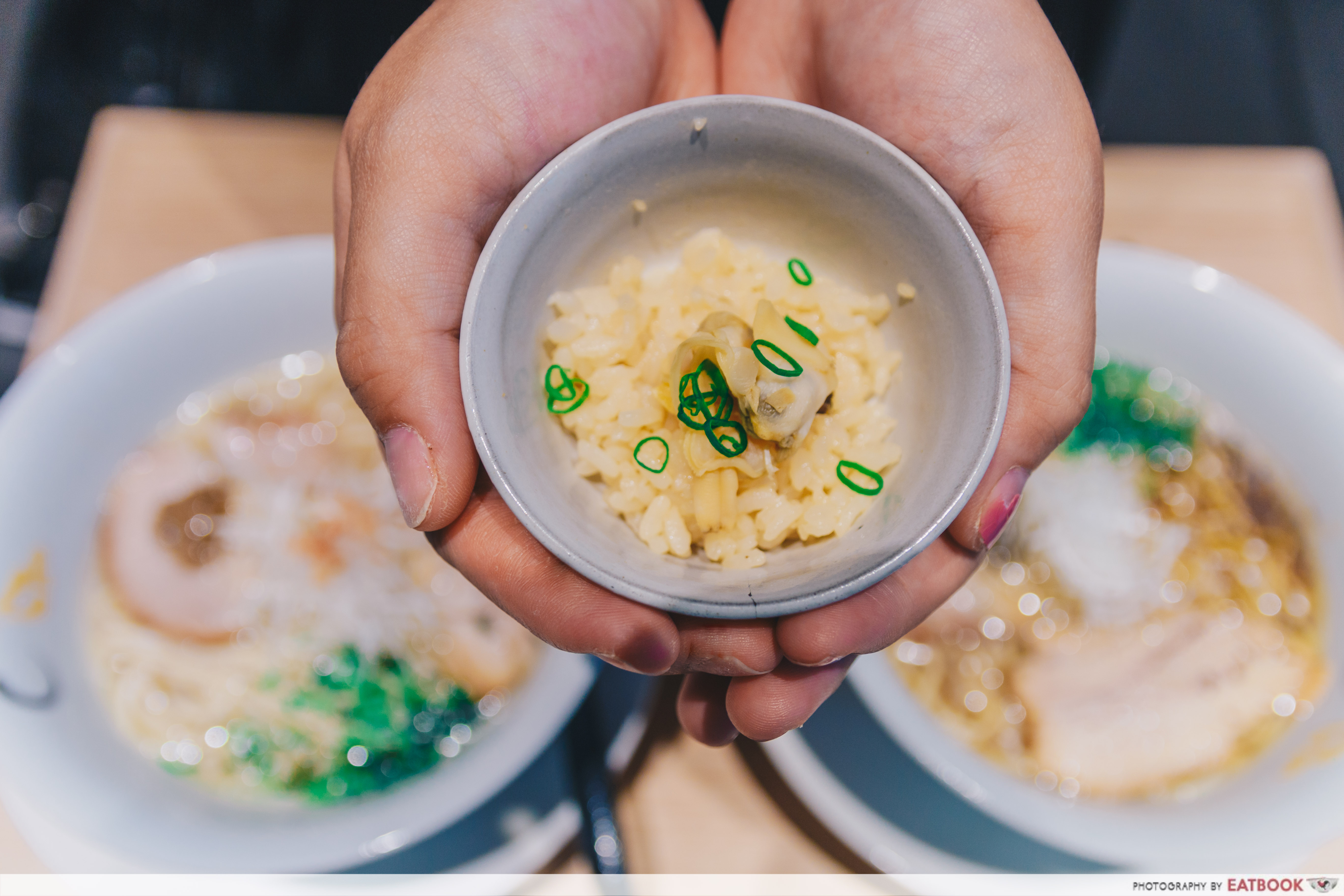 Konjiki Hototogisu Ramen - Clam Rice