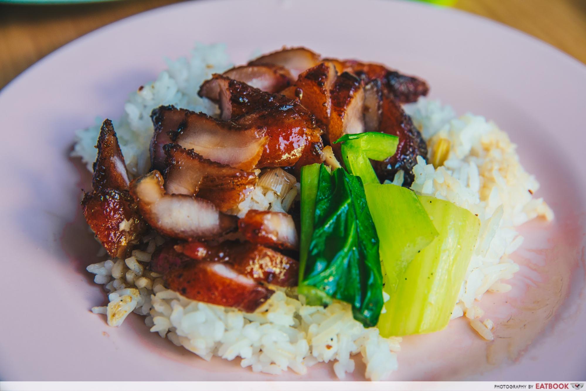 Penang Hawker Food - Char Siew Rice