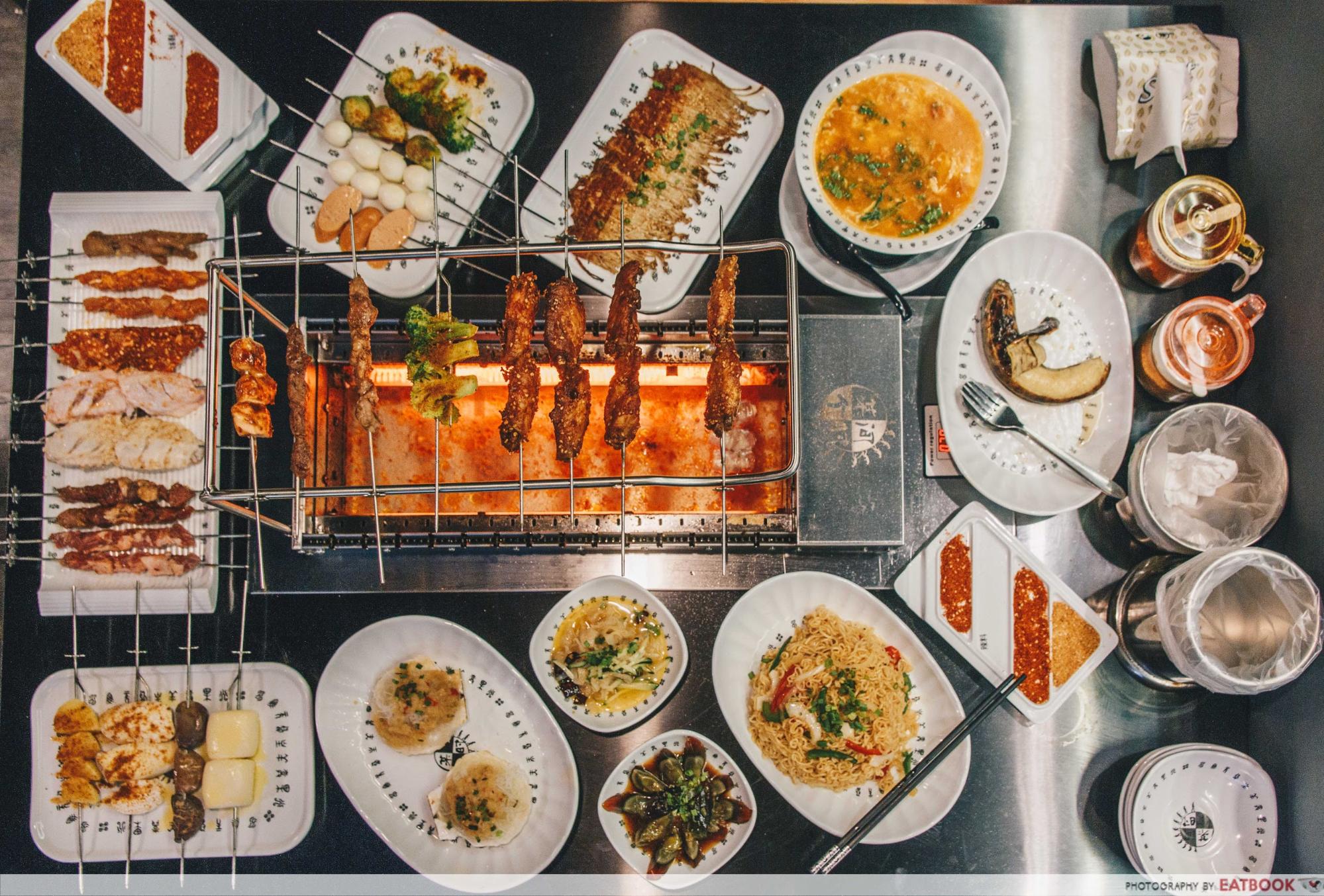 The Hungry Caveman Review Chinese Skewer Restaurant At Orchard With