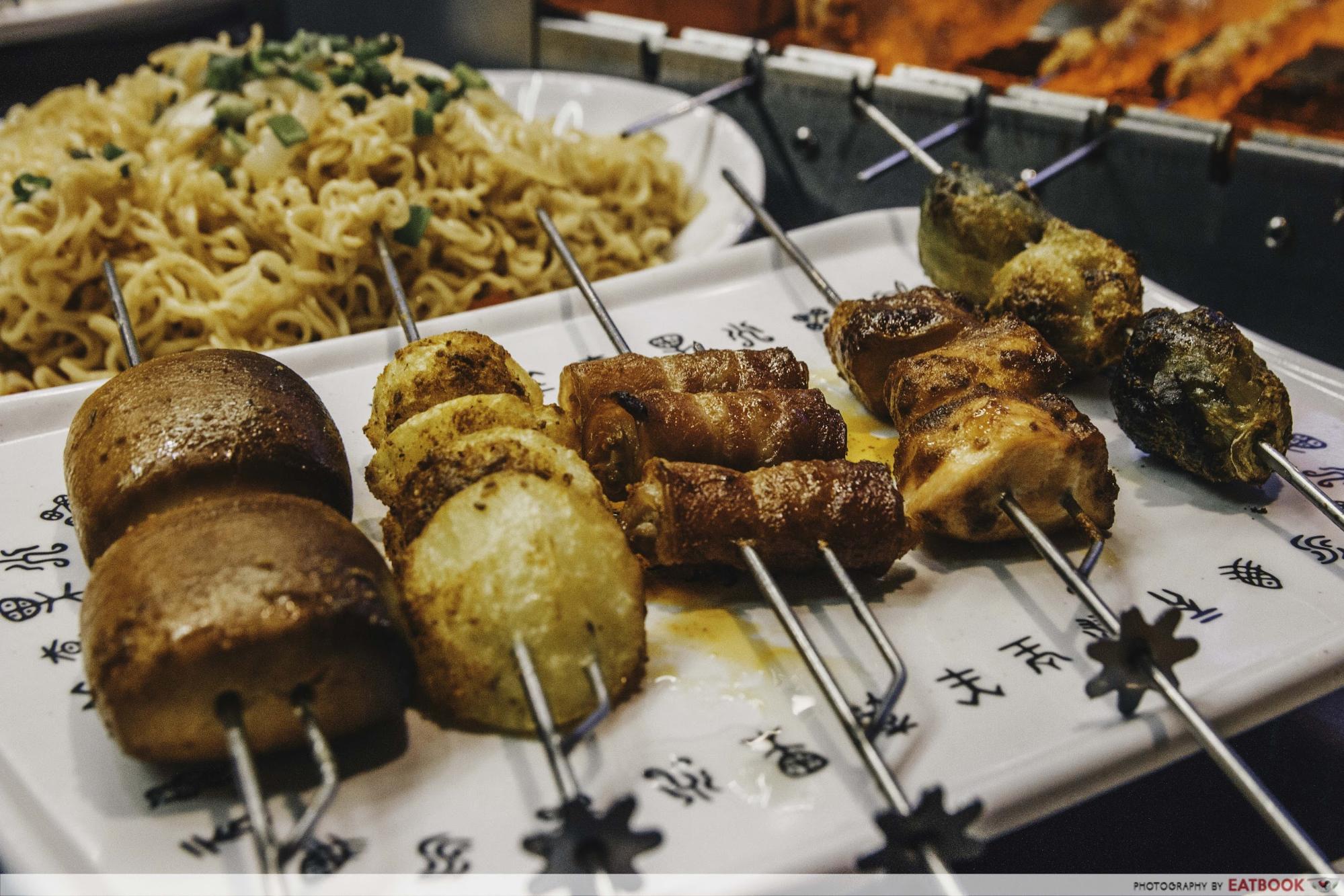 The Hungry Caveman Review Chinese Skewer Restaurant At Orchard With