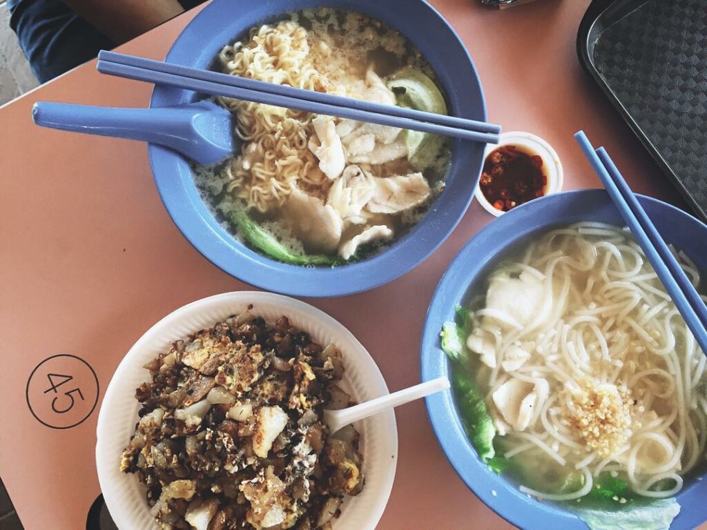 sembawang hills food centre-Fresh Fish Seafood Soup