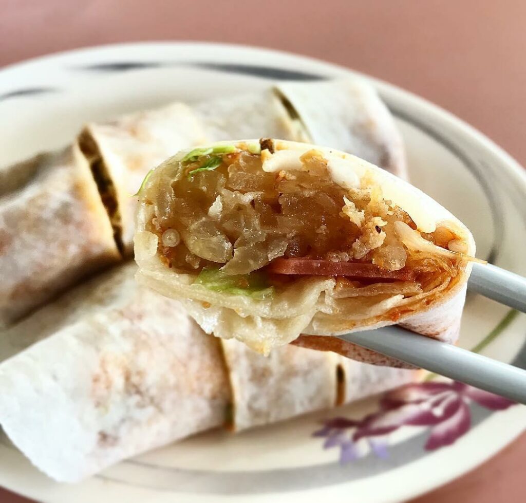 sembawang hills food centre-ping kee popiah