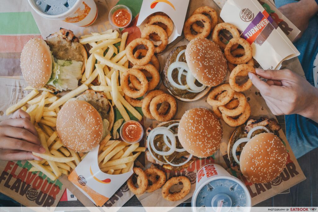 Burger King - Flatlay