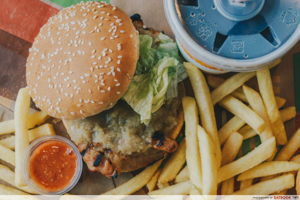 Burger King - Hainanese Tendergrill Chicken Burger