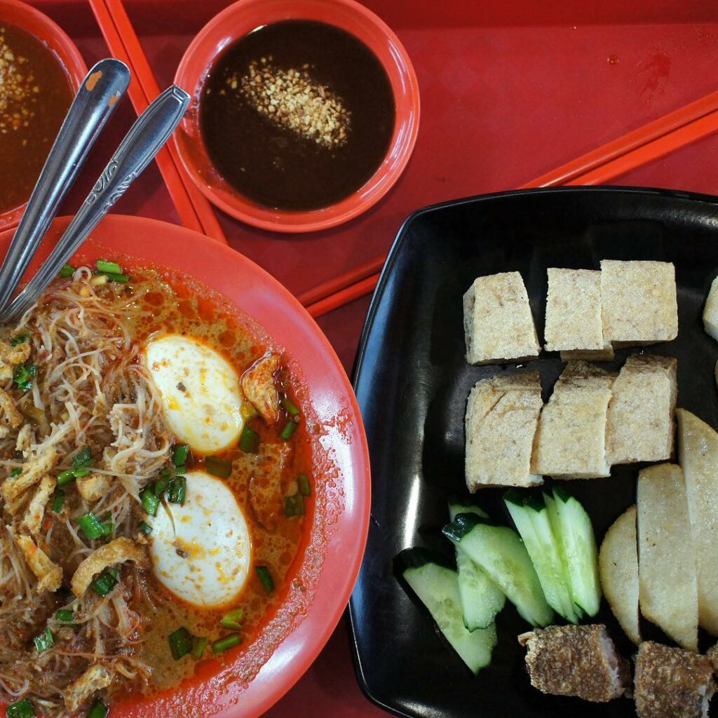 Little india food - grandma mee siam