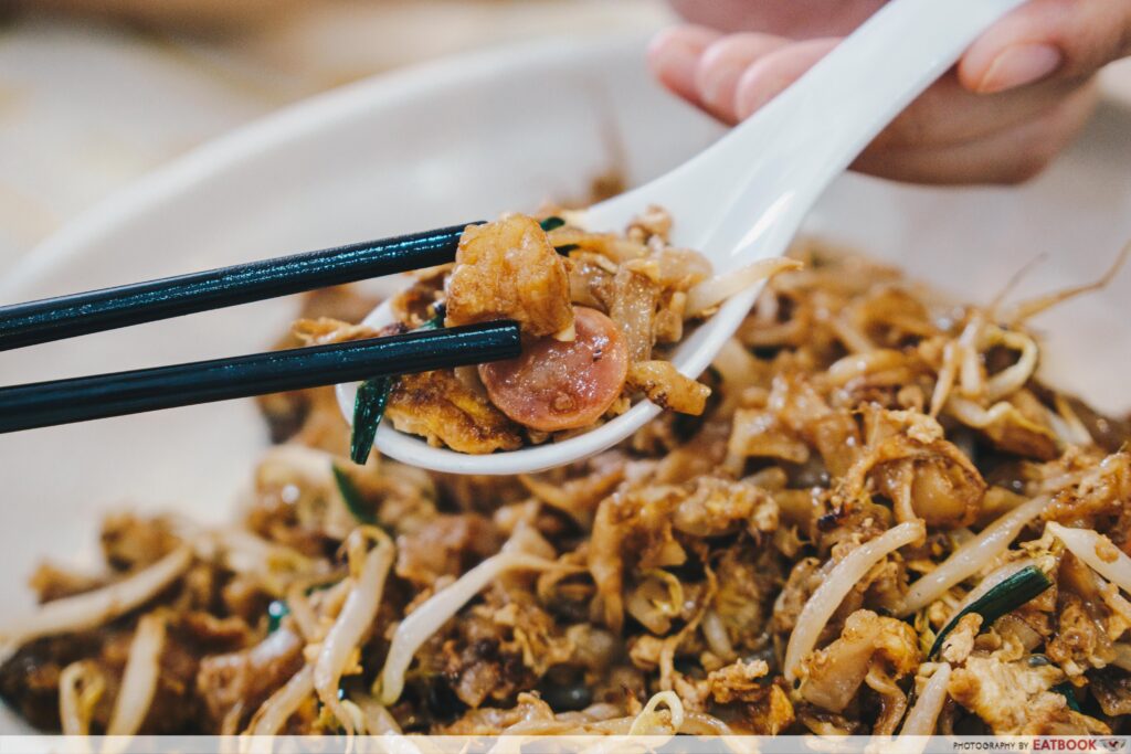 Penang Seafood Restaurant - Char Kway Teow Ingredients