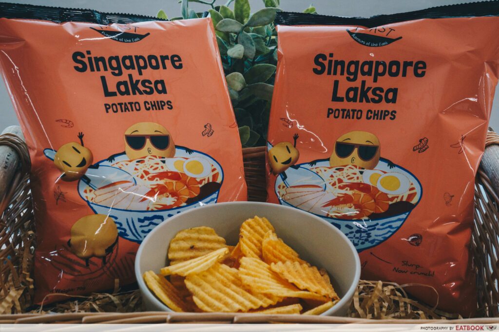 unique local snacks- laksa chips