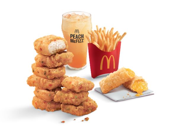 spicy mcnuggets feast