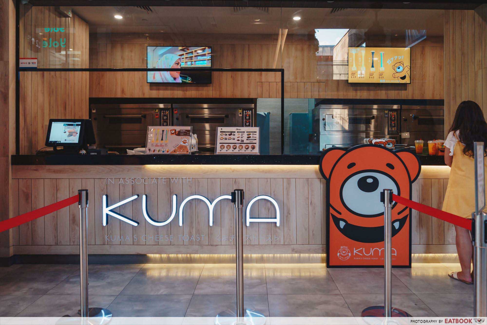 New Restaurants September 2018 - Kuma Rainbow Cheese Toast Storefront