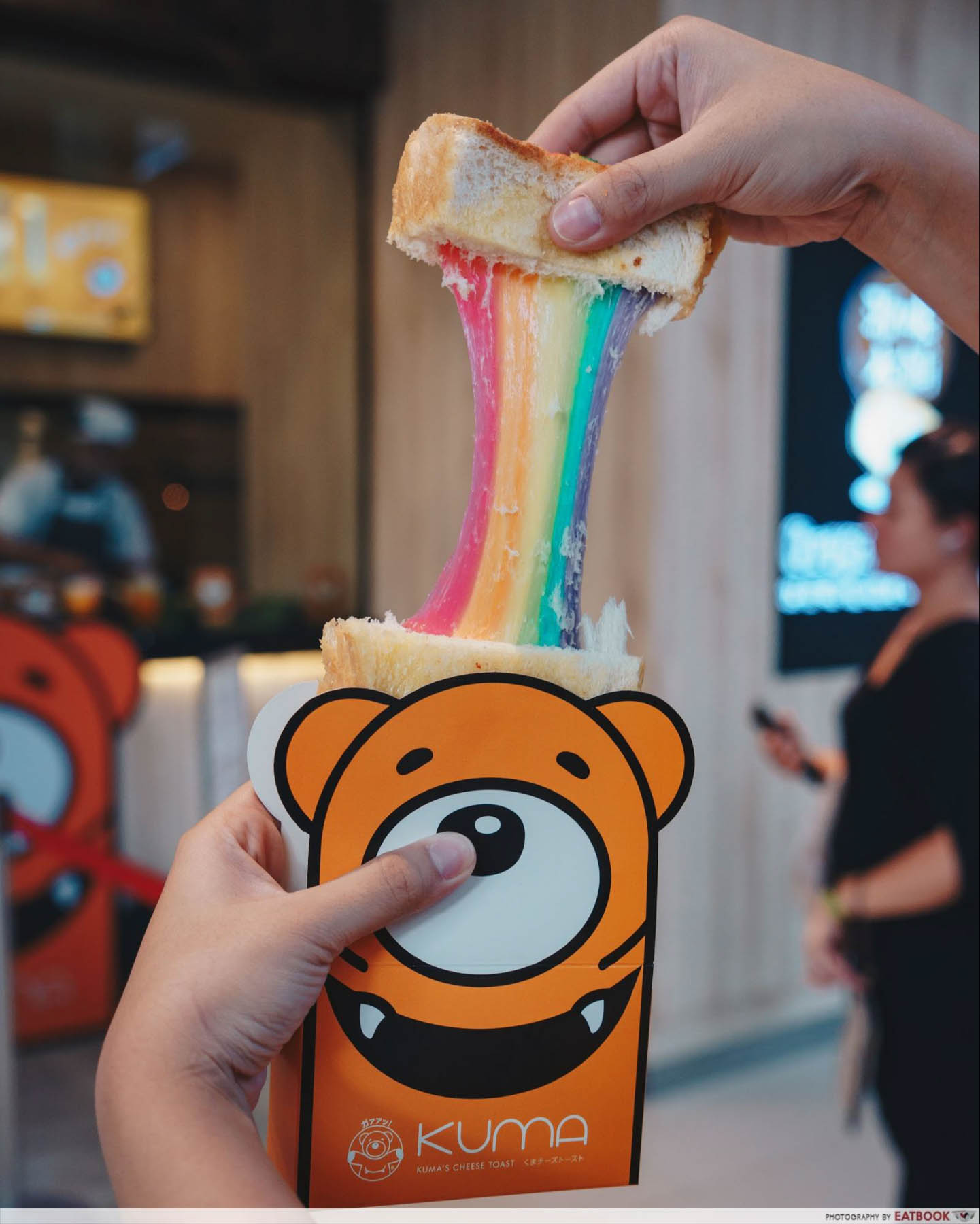 New Restaurants September 2018 - Kuma Rainbow Cheese Toast