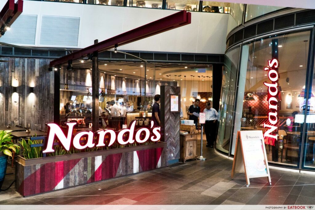 Star Vista Lunch Deals Nandos