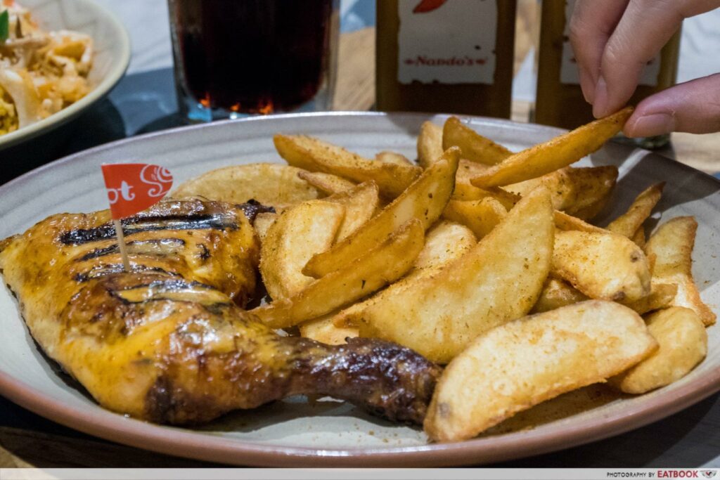 Star Vista Lunch Deals Nandos Quarter Chicken