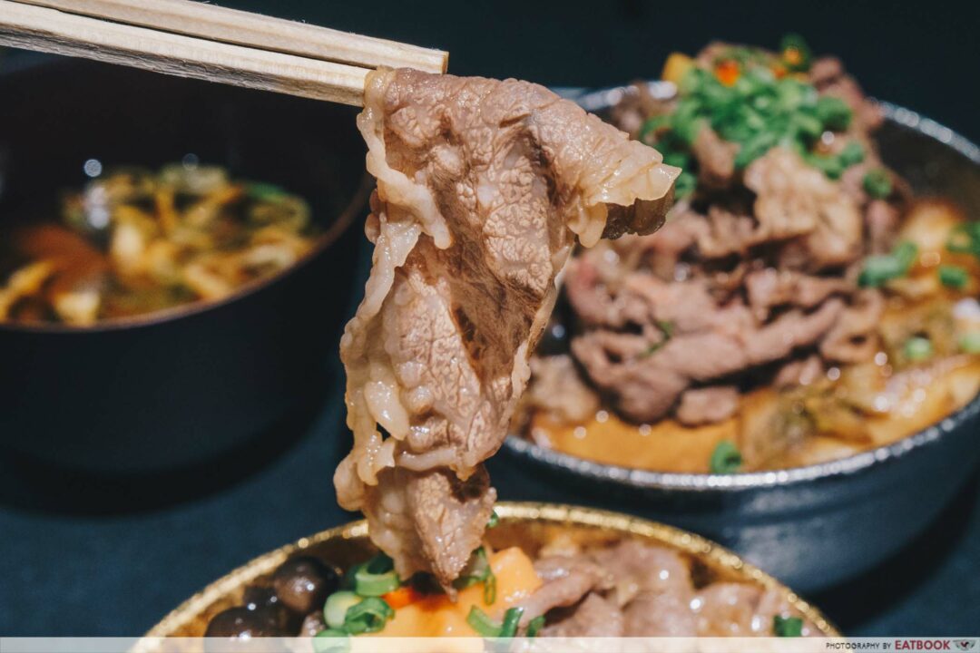 Beef Sukiyaki Don Keisuke Review Gourmet Yoshinoyaesque Beef Bowls