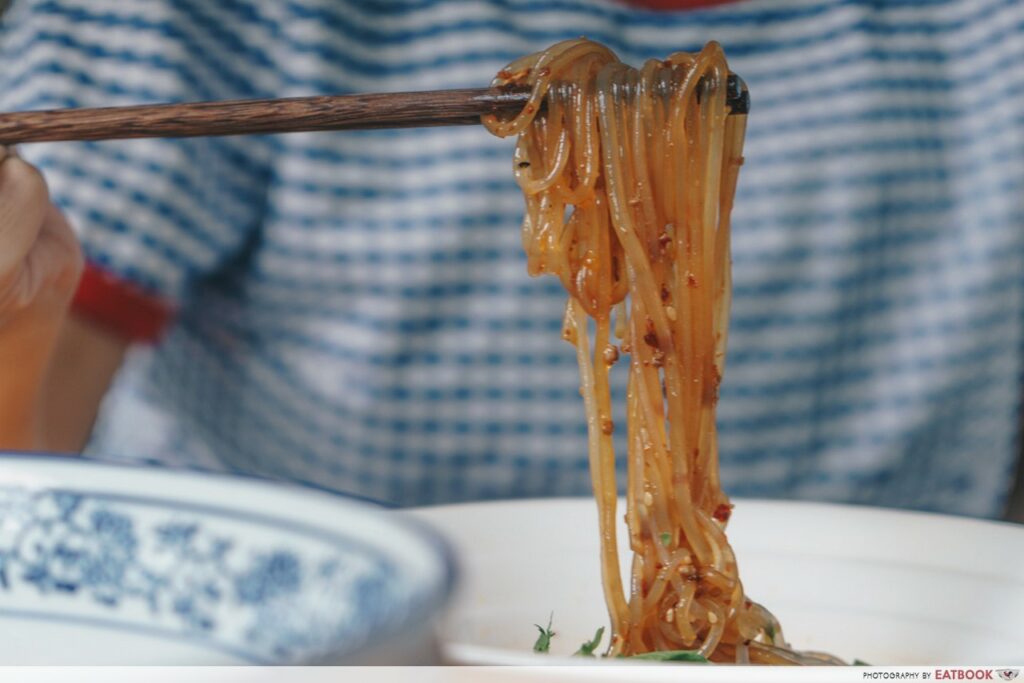 Mademoiselle Tang Noodle Ingredients Hot and Sour Noodles